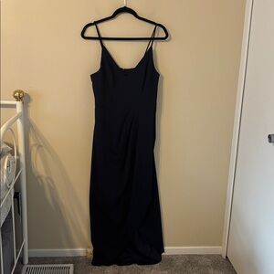 green a line dress A-line V neck Long Prom Dress Modest Green Beaded Evening Dresses GKF0 –  SELINADRESS